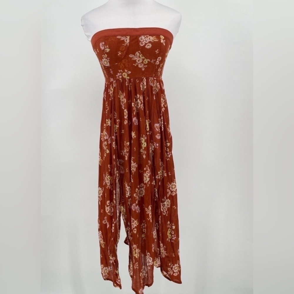 Free People Kitty Tube Top Strapless Tunic Woman's XS